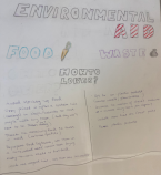 Jeden z výstupů o ekologii.