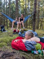 Večerní relax na expedici v Brdech