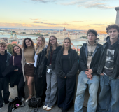 s maďarskými přáteli na Rybářské baště s maďarskými přáteli na Rybářské baště