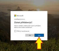 Office365 volba přihlášení