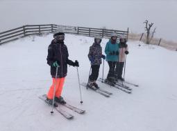 Výcvik sjezdového lyžování 1