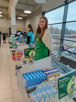 -S. Nosková - Dárcovské příspěvky Potravinová sbírka 5.11. 2025