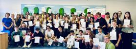 Předávání jazykových certifikátů