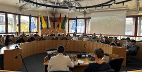 Přijetí na radnici v Deggendorfu Přijetí na radnici v Deggendorfu