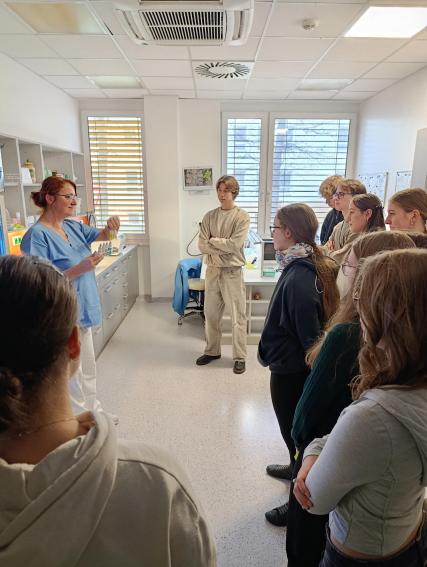 Návštěva Hematologicko-transfuzního oddělení nemocnice v Písku Návštěva Hematologicko-transfuzního oddělení nemocnice v Písku