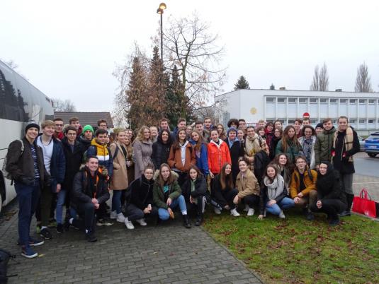 Skupina našich a francouzských studentů 2019 snímek 2