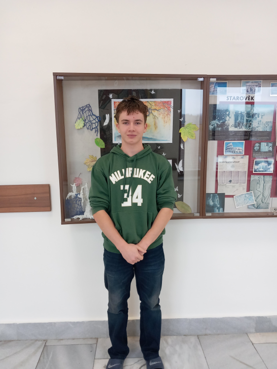 2. místo Matěj Šmíd 5.O