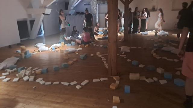 Žáci 2.A ve Sladovně Žáci 2.A ve Sladovně