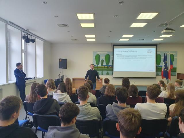 Finanční gramotnost - beseda 1. A. 1. B