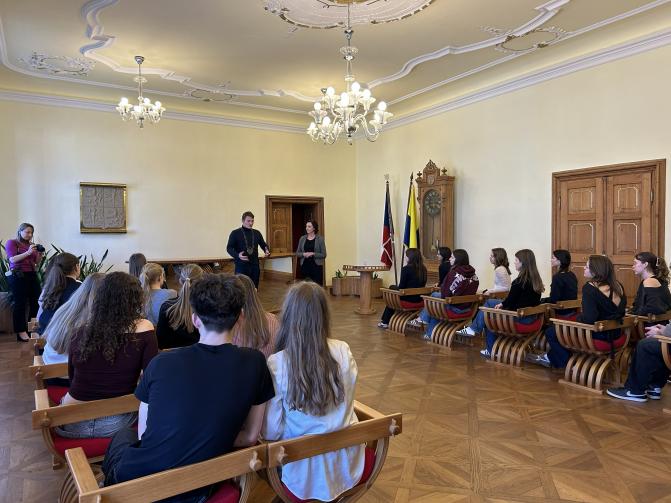 Přijetí na radnici Přijetí na radnici