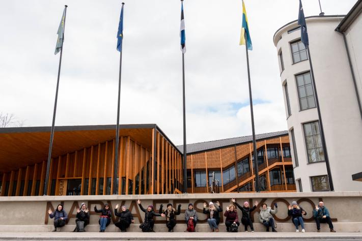 partnerské gymnázium v městě Narva