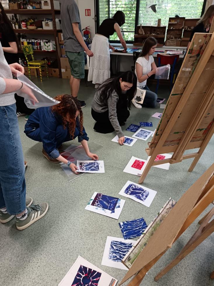 Monotypy Papírotisky