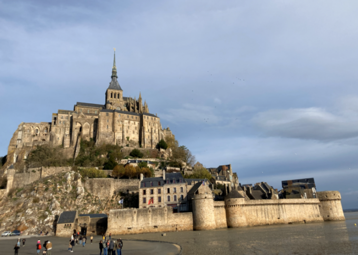 klášter Mont-Saint-Michel