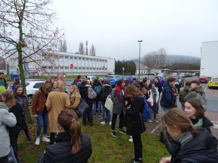 Skupina našich a francouzských studentů 2019 snímek 4